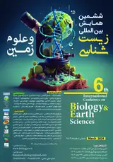 Poster of 6th International Conference on Biology and Earth Sciences