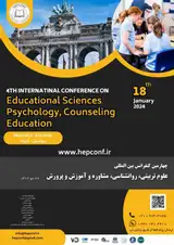 Poster of The fourth international conference of educational sciences, psychology, counseling, education