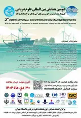 Poster of 2nd international Conference on Marine Sciences; Science, Technology and Innovation for Sustainable Sea-besed Economy