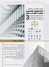 Poster of Third Iranian Architecture and Urbanism Students International Conference