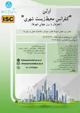 Poster of First national conference of urban environment