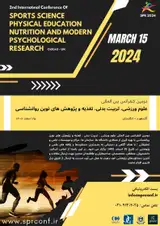 Poster of 2nd International Conference Of Sports Science, Physical Education, Nutrition and New Psychology