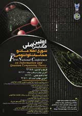 Poster of The First National Conference on Information and Quantum Computating Theory