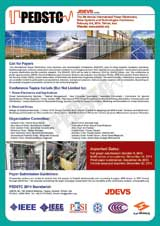 Poster of The 5th Annual International Power Electronics, Drive Systems and Technologies