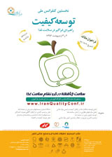Poster of The first national conference on the development of inclusive strategic quality in food health