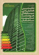 Poster of The first national conference on intelligent building management systems with an energy efficiency approach