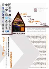 Poster of second national conference on Architecture civil Engineering & Urban ModernDevelopment