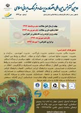 Poster of The Second National Conference in Economic Management and Iranian Islamic Culture