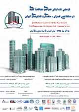 Poster of 2nd National conference on the key Issues  in civil engineering, architecture and urbanism in Iran