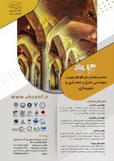 Poster of The 6th National Conference on New Horizons in Civil Engineering, Architecture and Urbanism