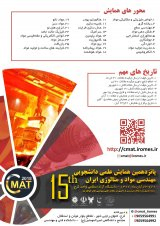 Poster of 15th Scientific Student Conference on Materials Engineering and Metallurgy of Iran