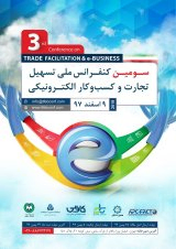 Poster of Third National Conference on Trade Facilitation and Electronic Business