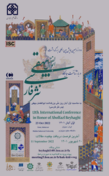 Poster of 12th. International Conference in Honor of Abolfazl Beyhaghi(2022)