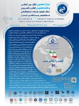Poster of 12th International Congress and 17th National Congress on Quality Improvement in Iranian Laboratory Diagnostic Services