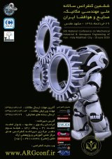 Poster of 6 th. National Conference on Mechanical, Industrial & Aerospace Engineering of IRAN