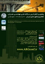 Poster of 5 th. National Conference on Civil, Architectural & Municipal Engineering of IRAN