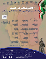 Poster of The second international conference of psychology, educational sciences, social and cultural studies