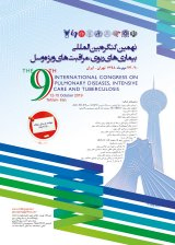 Poster of the 9th international congress on pulmonary diseases,intensive care and tuberculosis