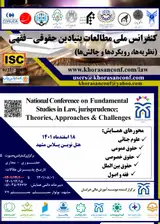 Poster of National conference of fundamental jurisprudence and legal studies. Theories, views, challenges
