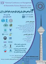 Poster of The 13th National Conference of Management and Humanities Researches in Iran