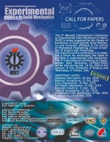 Poster of The Biennial International Conference on Experimental Solid Mechanics (X-Mech-2020)