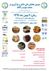 Poster of The 3rd National Conference on Knowledge and Innovation in the Wood and Paper Industry