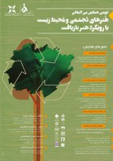 Poster of The Second International Conference on Visual Arts and the Environment with the Art of Recycling