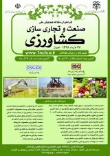 Poster of 1st National Conference on Industry and Commercialization of Agriculture