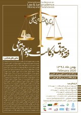 Poster of 4th International Conference on Jurisprudence and Law, Law and Social Sciences