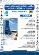 Poster of The 8th National Conference on Civil Engineering, Architecture and Sustainable Urban Development of Iran