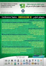 Poster of Third National Conference on Sustainable Development in Iranian Agricultural Sciences and Natural Resources