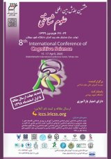 Poster of 8th international conference of cognitive science