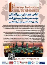 Poster of The first international conference on petroleum engineering, geological gas and petrochemical industries