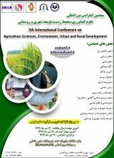 Poster of International Conference on Agricultural Sciences, Environment, Urban and Rural Development