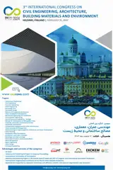 Poster of The third international congress of civil engineering, architecture, building materials and environment
