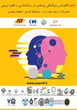 Poster of The second international research conference in psychology and educational sciences