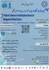 Poster of The 7th National Interdisciplinary Research Conference in Management and Medical Sciences