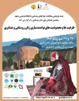 Poster of The fifth national conference on the capacities and limitations of rural women