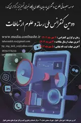 Poster of The second national conference of media management and communication sciences