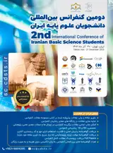 Poster of second International Conference of Iranian Basic Science Students