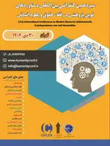 Poster of 13th International Conference on Modern Research Achievements in jurisprudence, law and Humanities