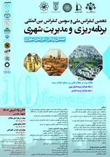 Poster of 10th National Conference and 3rd International Conference on Urban Planning and Urban Management