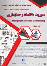 Poster of The fifth international conference on research findings in management, economics and accounting