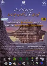 Poster of The First International And The Sixth National Conference On Biodiversity And Its Impact On Agriculture And Environment