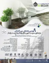 Poster of The Ninth international Conference of Architecture,Restoration,Urbanism and Stable Environment