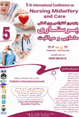 Poster of 5th International Conference on Nursing, Midwifery and Care