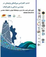 Poster of The second international research conference in textile engineering and fiber science