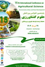 Poster of 15th International Conference on Agricultural Science, Environment, Urban and Rural Development