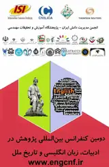 Poster of The second international research conference in literature, English language and history of nations