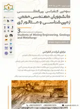 Poster of Third International Conference for Students of Mining Engineering, Geology and Metallurgy